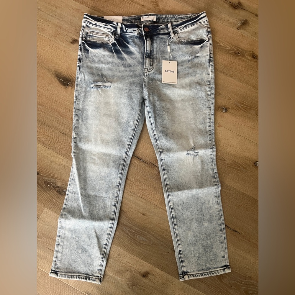 BRAND NEW BAYEAS MID RISE ANKLE SKINNY JEANS